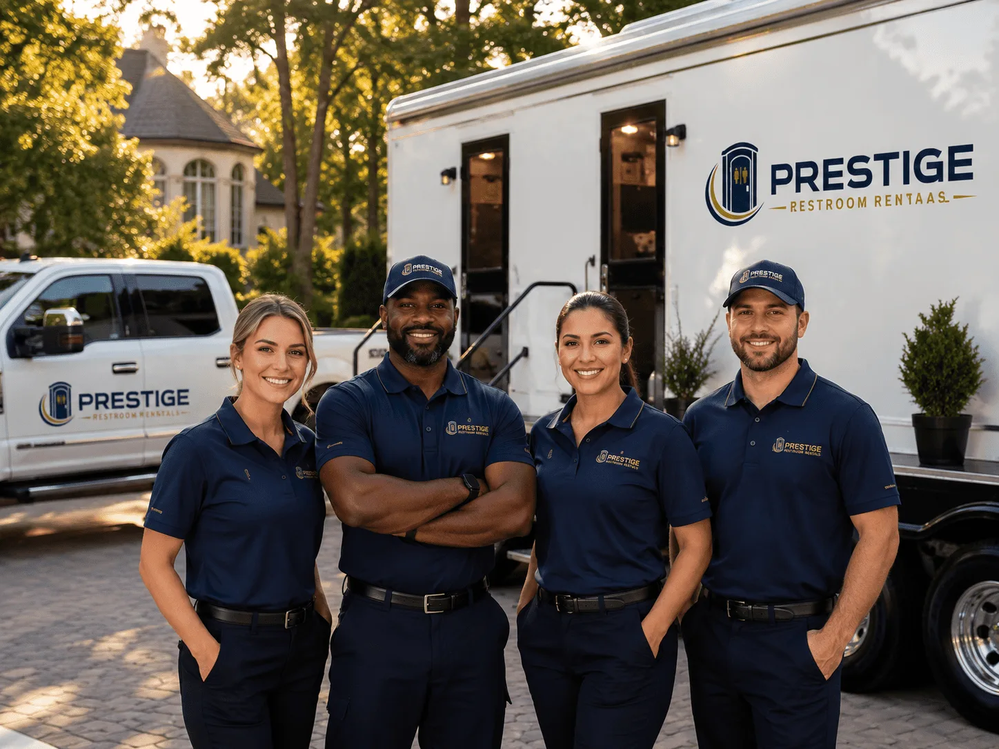 Trusted Luxury Portable Restrooms company in Roanoke, IL